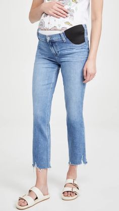 PAIGE Cindy Maternity Jeans | Shopbop Stretch Straight Leg Jeans With Zip Fly, Stretch Straight Leg Jeans With Button Zip Fly, Mid-rise Straight Fit Jeans, Versatile Medium Wash Straight Leg Jeans, Fitted Straight Jeans, Versatile Mid-rise Cropped Denim Jeans, Stretch Straight Cropped Jeans With Five Pockets, Stretch Straight Leg Cropped Jeans With Five Pockets, Mid-rise Cropped Jeans With Five Pockets