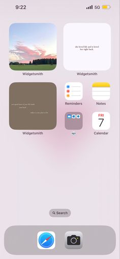 an iphone screen with different icons on it