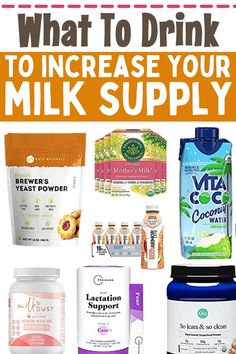 what to drink to increase your milk supply and support the environment in order to be healthy