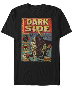 a black t - shirt with the title dark side on it