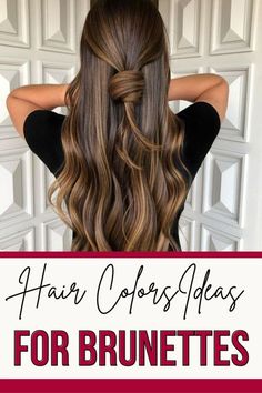 Fall Hair Lowlights For Brunettes, Hair Color 2023 Trends Brunette Summer, 50 Trendy Brown Hair Colors And Brunette Hairstyles, Summer Color Hair Ideas For Brunettes, Fall Burnett Hair Color 2023, Summer Hair Color For Brown Hair, Hair Trends For Fall 2023, Hair Color Ideas For Brunettes Fall 2023, Trendy Hair Colors For Brunettes 2023