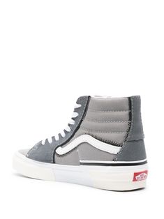 Find VANS Sk8-hi Reconstruct High-top Sneakers on Editorialist. light grey panelled design logo patch to the side logo patch at the tongue round toe front lace-up fastening branded insole rubber sole Vans Sk8 Hi, Vans Shop, Sk8 Hi, Sneakers Grey, Vans Sk8, Skate Shoes, Design Logo, High Top, Patch Logo