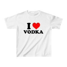 Get ready to elevate your wardrobe with our I Love Vodka Baby Tee! This edgy and trendy top features a playful Y2K 90s aesthetic, making it the perfect gift for yourself or a friend. With its unique design, this tee is sure to turn heads and add a touch of quirkiness to any outfit. Cheers to style! Y2k 90s Aesthetic, 90s Baby, Trendy Top, 90s Aesthetic, Funny Baby, Custom Pet Portraits, Y2k 90s, Trendy Tops, Baby Tee