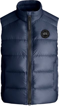 Designed for easy layering or core warmth, this down vest is a versatile, lightweight all-rounder that even packs into itself for easy portability.  . Whether you wear it as a layering piece in cooler temperatures or on its own as the weather warms up, the Cypress Vest will quickly become the piece you wear everywhere. Finished with elevated details and crafted for a lightweight feel, this vest handily packs into itself for on-the-go layering.  . Features . • Packable into left interior pocket . Types Of Insulation, Heavy Jacket, Vests Mens, Vest Coat, Down Coat, Black Label