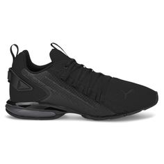 The ION is the latest addition to PUMA's Viz Tech selection, and it features a wideset lacing design and bold colour executions. $54.95 Modern Black Running Shoes With Vented Sides, Under Armour Black Mesh Running Shoes, Functional Black Running Shoes With Puma Logo, Black Puma Running Sneakers, Puma Low-top Training Running Shoes, Black Lace-up Puma Running Shoes, Mens Black Sneakers, Shoes Running, Sport Shoes Men