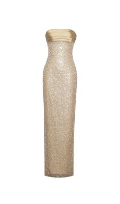 This stunning gold satin maxi dress is adorned with intricate sequins and delicate pearls, creating a truly luxurious and exclusive piece. Its flowing silhouette and exquisite detailing make it the perfect choice for any glamorous occasion. Elevate your wardrobe with this opulent dress. Materials: Sequin & Pearl Be Prom Dress Inspo, Beaded Maxi Dress, Beaded Fabric, Classy Prom Dresses, Duchess Satin, Prom Dress Inspiration, Cute Prom Dresses, Pretty Prom Dresses, Gold Satin