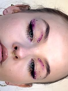 Star Eye Makeup, Silver Eye Makeup, Gold Makeup Looks, Carnival Makeup, Eye Makeup Pictures