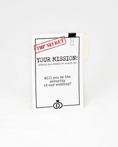 a piece of paper with a red stamp on it that says top secret your mission