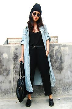 Edgy Work Outfits, Estilo Hipster, Kimono Outfit, Mode Boho, Wardrobe Tips, Outfits Chic, Nice Style, Chic Fashion, Female Fashion