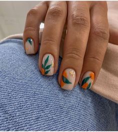 Casual Nails, Cute Gel Nails, Her Nails, Minimalist Nails, Fire Nails, Nail Art Summer, Chic Nails, Short Acrylic Nails, Summer Nail