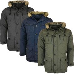 Top Seller for Mens Parka Parker Padded Lined Winter Jacket Faux Fur Hooded Coat New S-Xl, Womens Coats Jackets Fur Hooded Coat, Faux Fur Hooded Coat, Womens Coats, Mens Parka, Hooded Coat, Women's Coats & Jackets, Faux Fur Jacket, Canada Goose Jackets, Front Pocket