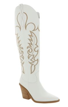 Billini Simone Western Boot ~ White – Show Me Your Mumu White Heeled Boots For Rodeo In Fall, White Heeled Boots For Fall Rodeo, Trendy Boots For Western-themed Events In Spring, White Boots For Western-themed Events, White Boots For Western-themed Fall Events, White Snip Toe Knee-high Boots For Spring, White Round Toe Heeled Boots For Western Events, White Summer Boots For Rodeo, White Boots For Summer Rodeo