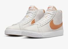 Nike Blazer Mid 77 White, Nike Sb Zoom Blazer Mid, Nyjah Huston, Cognac Shoes, Nike Sb Zoom Blazer, Nike Sb Blazer, Nike Original, Nike Sb Zoom, Basket Vintage