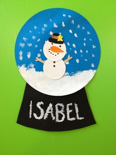 Winter Art Projects, Winter Kindergarten, Winter Preschool, Christmas Card Crafts, Kindergarten Art, Snowman Crafts, Winter Art, Winter Kids