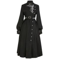 Unit (cm)
 S.
 Length 114 Bust 90 Shoulder 37 Sleeve 60 Waist 75
 M.
 Length 116 Bust 94 Shoulder width 38 Sleeve length 61 Waist 79
 L.
 Length 118 Bust 98 Shoulder width 39 Sleeve length 62 Waist 83 Embroidery Belt, Dark Academia Clothing, Anime Lingerie, Style Kawaii, Cottagecore Fashion, Kawaii Dress, Maid Dress, Color Vintage, Princess Style