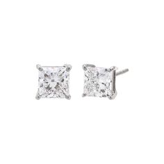 Product Details 14K Gold & 14K White Gold Color: G Clarity: VS1 1 Princess Cut Brilliant-Cut Lab Diamond Available in 5 Carats: 0.25 CT, 0.50 CT, 1 CT, 1.5 CT, & 2 CT Post Backs Sold As A Pair This Item Requires 12-18 Business Days to Be Produced Available For Pre-Order Classic Diamond Earrings With Polished Finish For Formal Events, Classic Diamond Earrings With Polished Finish For Formal Occasions, Classic Formal Diamond Earrings With Polished Finish, Luxury White Gold Brilliant Cut Bridal Earrings, Luxury White Gold Bridal Earrings With Brilliant Cut, Gia Certified Fine Jewelry Earrings For Formal Occasions, Elegant Gia Certified White Gold Diamond Earrings, Elegant White Gold Gia Certified Diamond Earrings, Timeless Bridal Earrings With Diamond Cut Cubic Zirconia