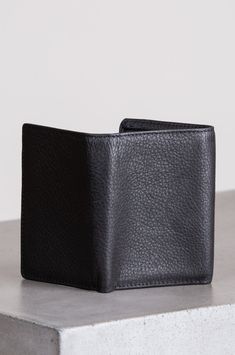 Leather Trifold Wallet | Overland Functional Leather Trifold Wallet, Classic Trifold Card Holder With Id Window, Functional Leather Trifold Wallet For Daily Use, Business Leather Trifold Wallet With Id Window, Classic Trifold Card Holder With Smooth Grain, Functional Trifold Wallets With Card Slots, Leather Trifold Wallet With Id Window For Daily Use, Functional Leather Trifold Wallet With Card Slots, Classic Trifold Wallet With Rfid Blocking