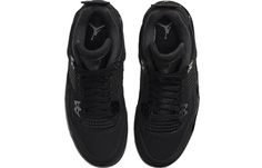 (GS) Air Jordan 4 Retro 'Black Cat' 2020 408452-010 (AJ4/SNKR/High Top/Basketball) Vapour Max Nike, Nike Air Jordan 4 Retro, Air Jordans Women, Nike Sacai, Nike Air Jordan 4, Womens Air Jordans, Marina Blue, Jordan 4 Retro, Air Jordan 5