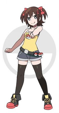 Pokemon Trainer Outfits, Female Pokemon Trainers, Pokemon Z, 151 Pokemon, Pikachu Art, Pokemon People