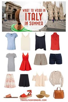 what to wear in italy in summer