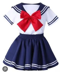 Japan School Uniform, Japan School, Sailor Outfit, Japanese Uniform, Pleated Skirt Outfit, Kids Uniforms, Sailor Dress, School Dresses, 영감을 주는 캐릭터