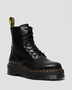 Dr. Martens™ EU Official: Get 10% Off Your First Order Jadon Smooth Leather Platform Boots, Dr Martens Jadon Boots, Jadon Platform Boots, Dr Martens Store, Combat Boot Outfit, Jadon Boots, Dr Martens Jadon, Doc Martens, Boots Outfit