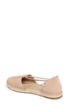 Smooth leather balances the earthy jute trim on this casual d'Orsay flat perfect for everyday wear. Elastic straps Leather upper and lining/rubber sole Imported Women's Shoes Flat Espadrilles, Eileen Fisher, Women Style, Sandal Espadrille, Womens Flats, Smooth Leather, Leather Straps, Espadrilles, Everyday Wear