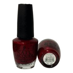 Step into the holiday spirit with OPI Nail Polish in 'In My Santa Suit.' This deep red shimmer shade adds a festive and luxurious touch to your nails. Features: Color: Deep Red Shimmer Shade Name: In My Santa Suit Model: HL E09 Volume: 0.5 fl oz Type: Nail polish Finish: Shimmering and rich Ideal For: Creating a festive, glamorous manicure perfect for the holidays Opi Red Nail Polish, Red Glitter Nail Polish, Opi Red, Suit Model, Red Nails Glitter, Shimmer Nail Polish, Santa Suit, Nail Shimmer, Shine Nails