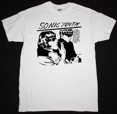 Sonic Youth Tee features a bold graphic of the iconic alternative rock band. Made from soft, comfortable material, this t-shirt is perfect for any fan of Sonic Youth. Show off your love for the band in style with this limited-edition tee. Available in a variety of sizes, grab yours today! Perfect for music lovers, this t-shirt is a must-have for any wardrobe. Collar: O-Neck Material: 100% Cotton Clothing Length: Regular Gender: Unisex Size Shoulder Bust Length S 41 92 66 M 44 100 69 L 47 106 72 Sonic Youth Albums, 90s Tops, Women Grunge, Vintage Rock T Shirts, Grunge Tee, 90s Fashion Men, Rock T Shirt, Sonic Youth, Joy Division