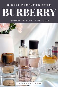 This guide will show you the most popular and loved Burberry perfumes and help you decide on your favorite. Burberry Perfume Women, Burberry Cologne, Burberry Weekend, Burberry Touch, Burberry Fragrance, Burberry Perfume, Best Perfumes, Popular Perfumes