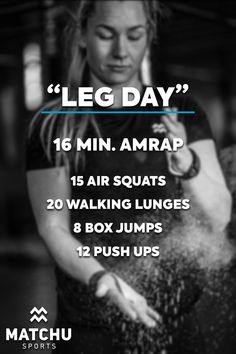 crossfit WOD | workout of the day | benen workout Leg Day Workout, Crossfit At Home, Workout Of The Day, Functional Workouts