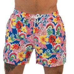 Get ready to soak up the sun with our Jungle Bloom men's mid-length swim shorts. Perfect for sunny days at the pool or beach, these swim shorts are a reliable go-to for all your summer fun. Our latest design features a trendy jungle-inspired print that will add a pop of color to your swimwear collection. We've completed this look by adding an elasticated waist and drawstring adjustment for a perfect, comfortable fit. Made with premium sustainable materials, our swim shorts are designed to provid Sustainable Sunglasses, Soak Up The Sun, Mens Swim Shorts, Man Swimming, Swimwear Collection, Sustainable Materials, Mens Swimwear, The Pool, Resort Wear