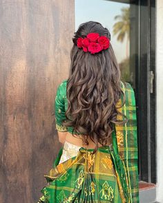 Hairstyle For Girls Wedding, Hair For Graduation, Style For Long Hair, Bridal Hairstyle Indian Wedding, Beautiful Hairstyle