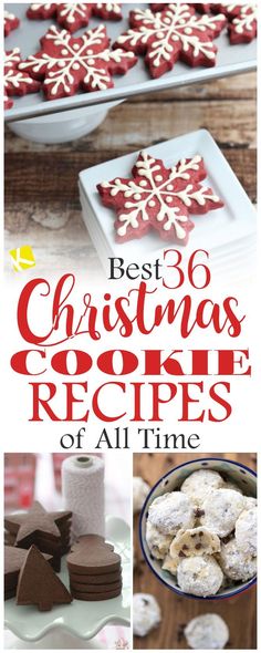 the best christmas cookie recipes of all time, from cookies to cupcakes and more