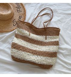 Elena Handbags Large Straw Woven Summer Tote Trendy Braided Beige Crochet Bag, Trendy Beige Braided Straw Bag, Beige Braided Straw Bag For Shopping, Beige Braided Straw Shopping Bag, Casual Brown Woven Beach Bag, Casual Cream Straw Beach Bag, Trendy Woven Beige Beach Bag, Trendy Beige Woven Beach Bag, Trendy Brown Crochet Bag For Beach Season