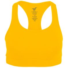 This bra top is a staple for every athlete’s wardrobe. The racer back detail makes for a classic and comfy look and is available in 8 colors! Blue Slime, Back Details, Bright Gold, Bra Top, Racer Back, Body Size, Aeropostale, Bra Tops, Slime