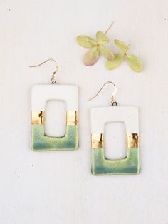 Precious Metal Clay Jewelry, Pottery Platter, Ceramic Earrings, Metal Clay Jewelry, Precious Metal Clay, Organic Forms, Ceramic Earring