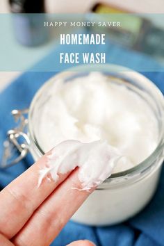 Face Wash Diy, Oil Face Wash, Homemade Face Cream, Face Scrub Homemade, Baking Soda Shampoo, Homemade Diy, Homemade Face Masks