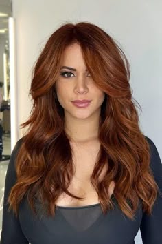 Copper Hair Medium Skin, Mahogany Copper Hair Color, Copper Hair Olive Skin, Copper Hair On Olive Skin, Copper Hair On Pale Skin, Copper Hair Olive Skin Tone, Red Hair For Olive Skin Tone, Bronze Hair Color Copper, Cowboy Cooper