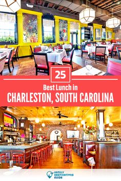 the interior of charleston, south carolina restaurant