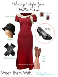 1930s Outfits, Vintage Inspired Shoes, Vintage Style Clothing, 1930s Style, Dapper Day, Vintage Inspired Fashion, 40s Fashion, Vintage Wardrobe