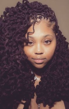 Long Curly Locs Black Women, Wick Locs On Women, Women Wicks Locs, Kali Loc Styles, Loc Sizes, Women With Wick Locs, Kali Rapper Locs, Dreads Black Women, Curly Dreads