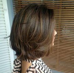 45 trendy hair long brown highlights short hairstyles #hair #hairstyles Layered Hairstyles, Short Layered, Short Layered Haircuts, Shoulder Length Hair Cuts, Trendy Hair Color, Long Layered Hair, Short Hair With Layers, Medium Hair Cuts, Shoulder Length Hair