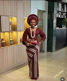 Yoruba Weddings ~ Nigerian Wedding Nigerian Traditional Attire, Nigerian Wedding Attire, Nigerian Traditional Dresses, Nigerian Wedding Dresses Traditional, African Bridal Dress, Nigerian Outfits, African Traditional Wedding Dress