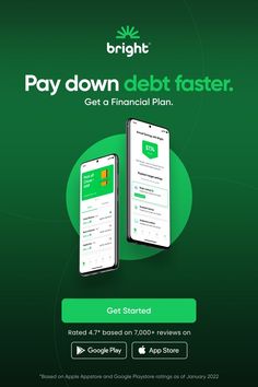 the bright pay down debt faster landing page