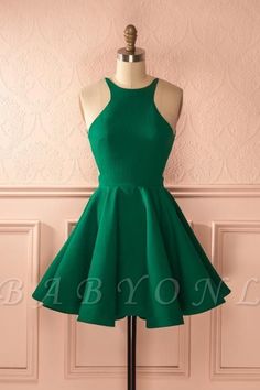 custom made elegant green short hoco dress, simple homecoming dress on sale Dark Sage Green Dress, Sage Green Dress Short, Green Homecoming Dress, Backless Homecoming Dresses, Simple Homecoming Dresses, Green Homecoming Dresses, Banquet Dresses, Stunning Wedding Dresses, Short Homecoming Dress