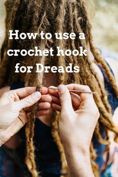 Dreadlock Crochet Hook, Diy Dreads Locks Natural, Dreadlock Maintenance White, Crochet Synthetic Dreads Diy, How To Make A Dreadlock, How To Maintain Dreadlocks, How To Take Care Of Dreadlocks, How To Crochet Locs, How To Crochet Dreadlocks