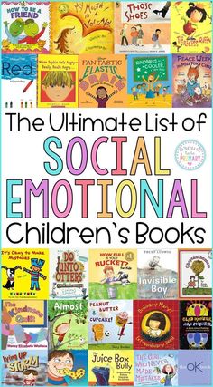 the ultimate list of social emotional children's books