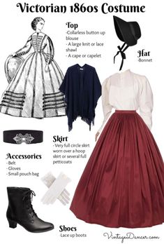 Mode Poses, Victorian Era Dresses, Victorian Fashion Dresses, Victorian Era Fashion, Dress Sketch, Victorian Costume, Old Fashion Dresses, Everyday Dress, Era Fashion