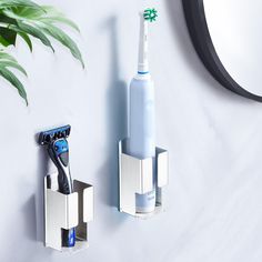 PRICES MAY VARY. Unique Design: YAYINLI 2-pack electric toothbrush holder is designed to store a single toothbrush, which is very suitable for home use and can prevent multiple toothbrushes from colliding with each other. The small circular hollow design at the bottom supports drainage and can keep the toothbrush clean; it can also be used to charge the electric toothbrush. Diverse Storage: This small and cute tooth brush holder not only does not take up space, but is also not limited to storing Toothbrush Head Holder, Razor Stand, Electric Toothbrush Holder, Toothbrush Holder Wall, Toothbrush And Toothpaste Holder, Cute Tooth, Toothbrush Holders, Toothpaste Holder, Bathroom Counters